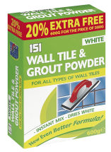 151 500g Wall Tile & Grout Powder